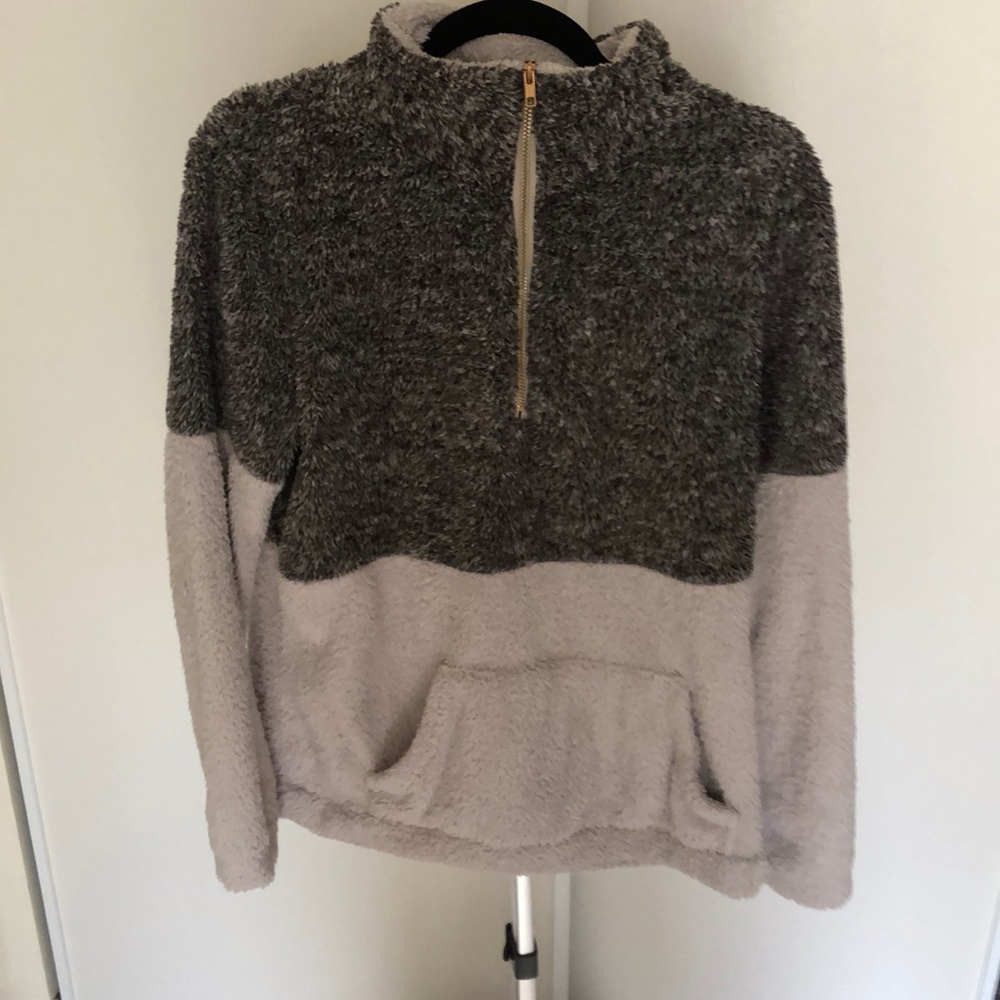 Goodnight macaroon Sherpa jacket